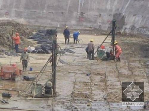 烟台我公司承建北京房山区水池地基注浆加固工程